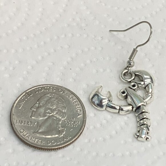 Lobster Earring, Crab Earring, Seafood Earring, Nautical Earring, Gift Idea - Picture 4 of 6